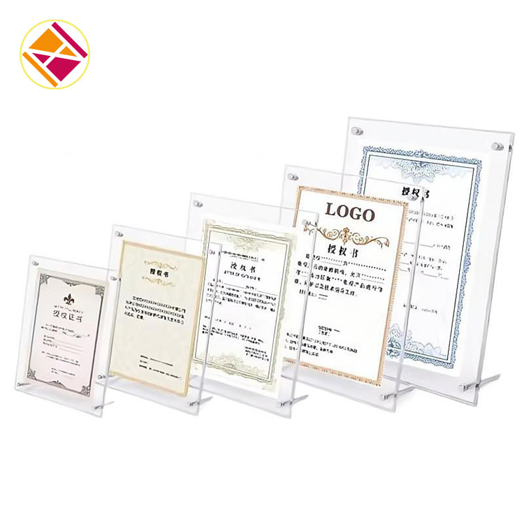Comment personnaliser les cadres photo de certificat acrylique pour les événements spéciaux?