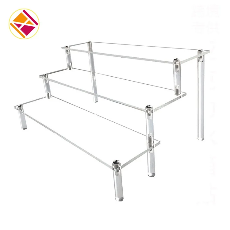 Risers d'affichage polyvalent en acrylique